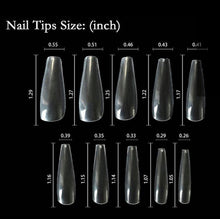 Load image into Gallery viewer, XL COFFIN PRESS ON NAIL KIT
